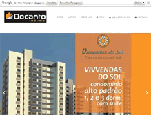 Tablet Screenshot of docanto.com.br